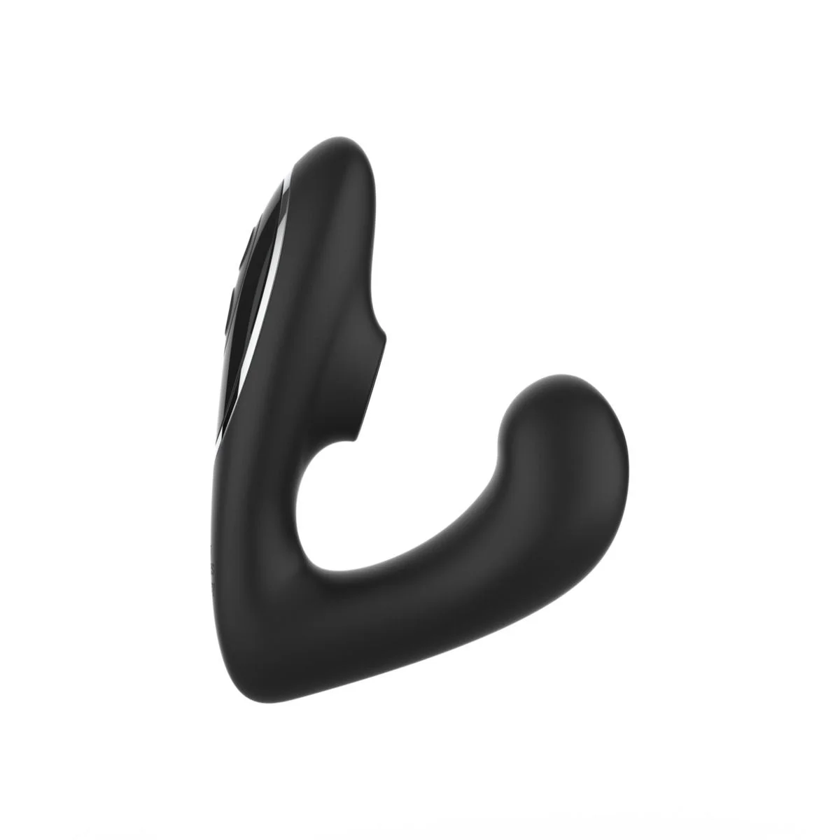 Fifty Shades of Grey - Greedy Girl Duet Luchtdruk Vibrator - Zwart