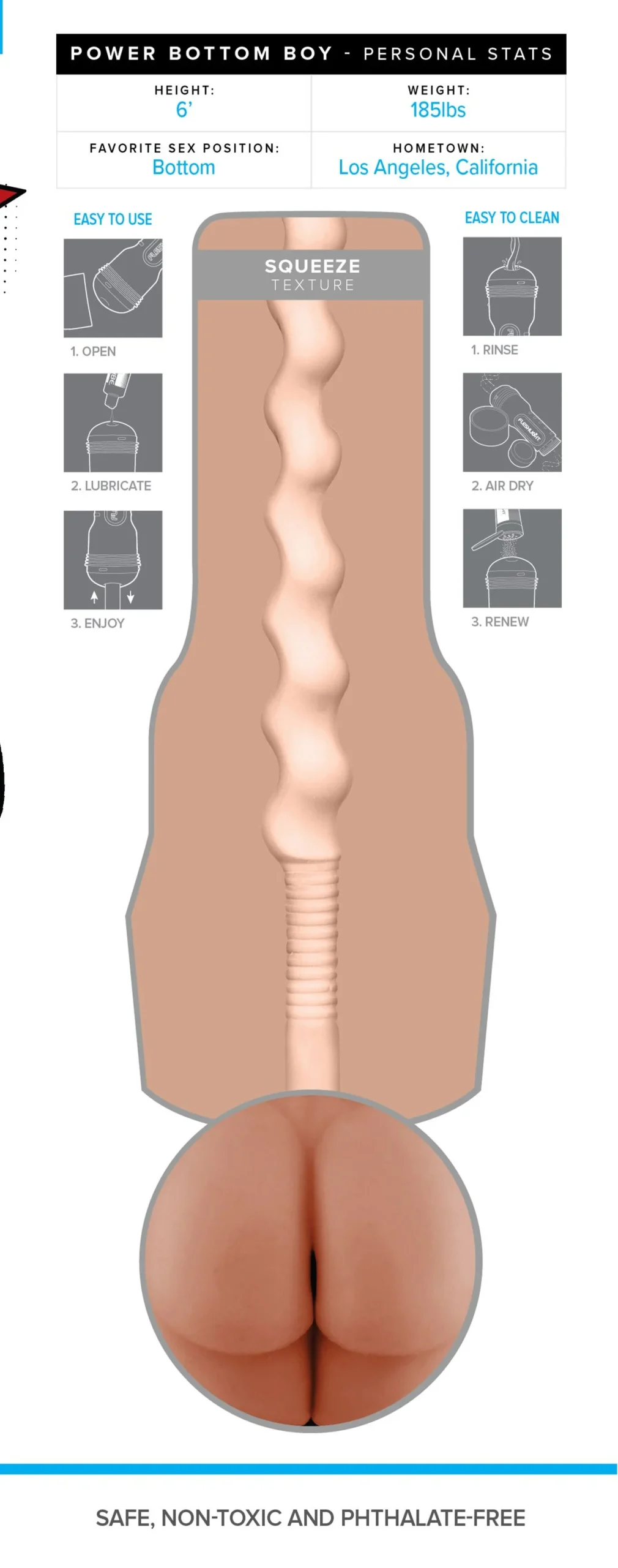 Fleshlight - Fleshjack Fantasy Power Bottom Boy