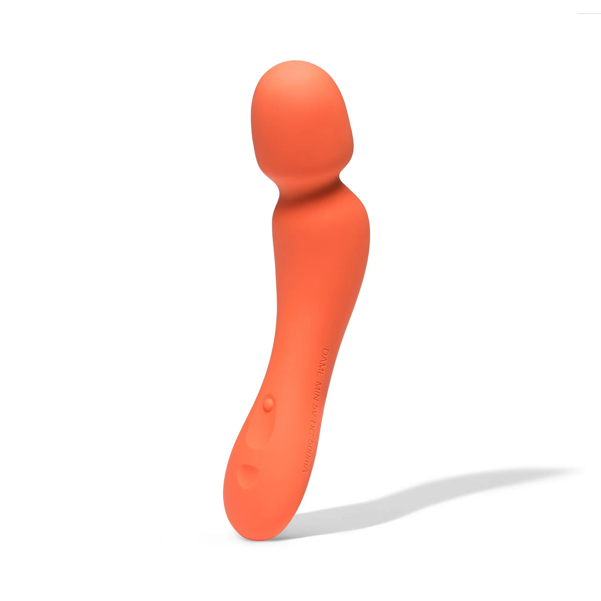 Dame – Min Mini Wand Vibrator – Papaya