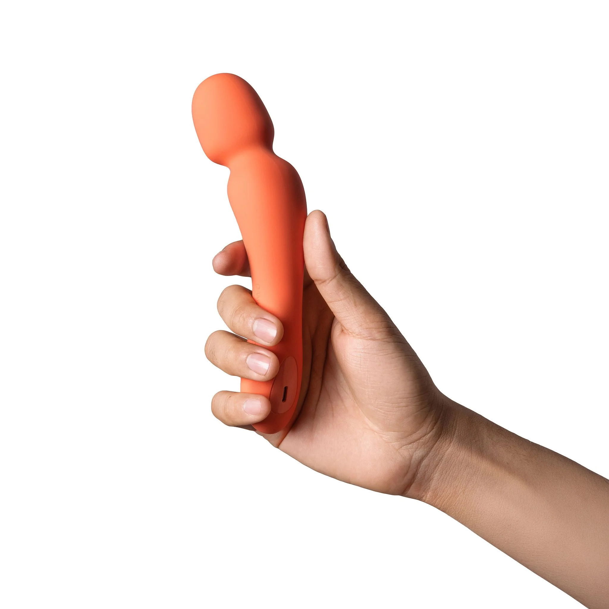 Dame – Min Mini Wand Vibrator – Papaya
