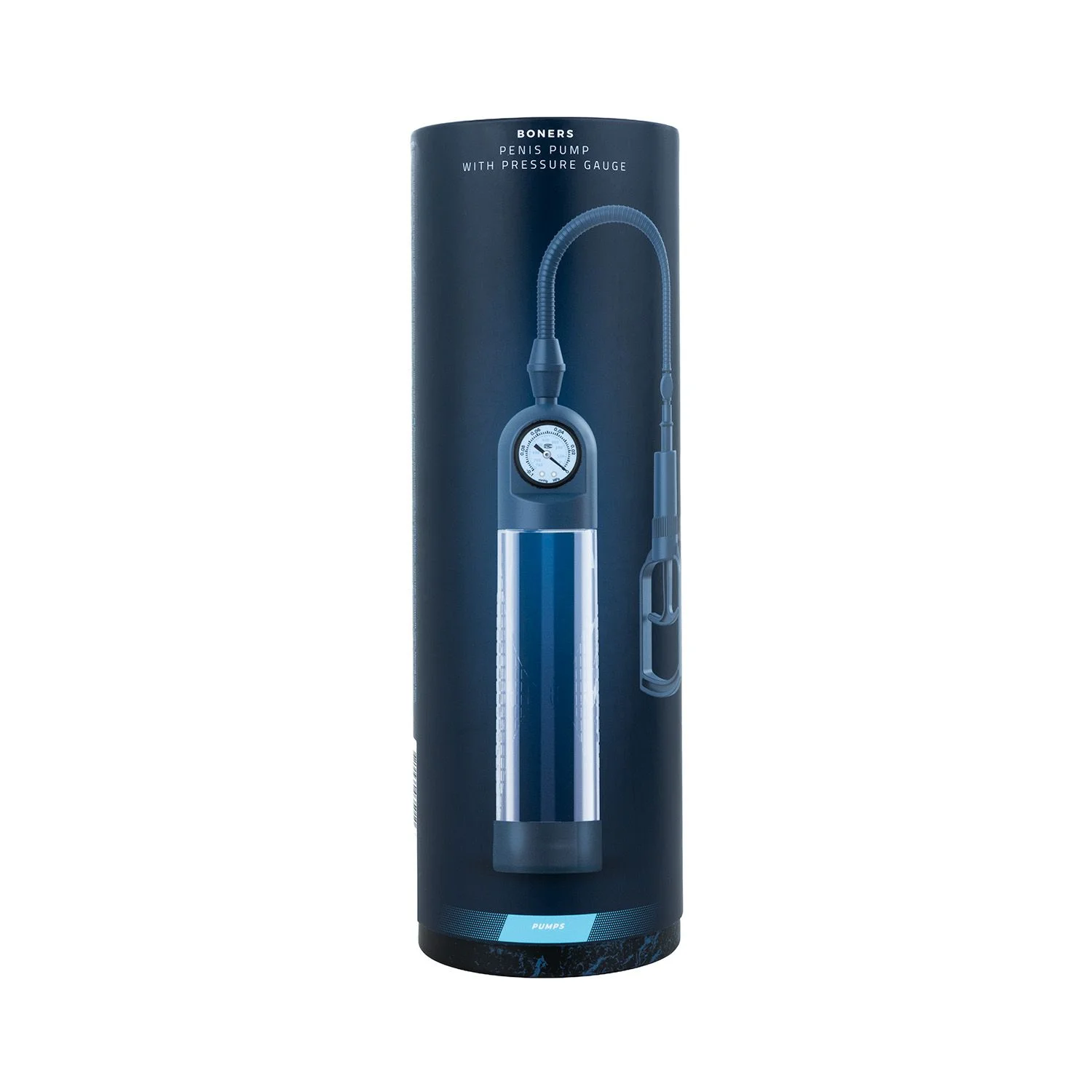Boners - Penispomp met 3 adapters - Transparant