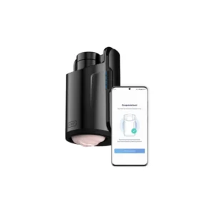 Kiiroo β Keon Combo Set Masturbator WiFi β Inclusief Feel Stroker β Zwart