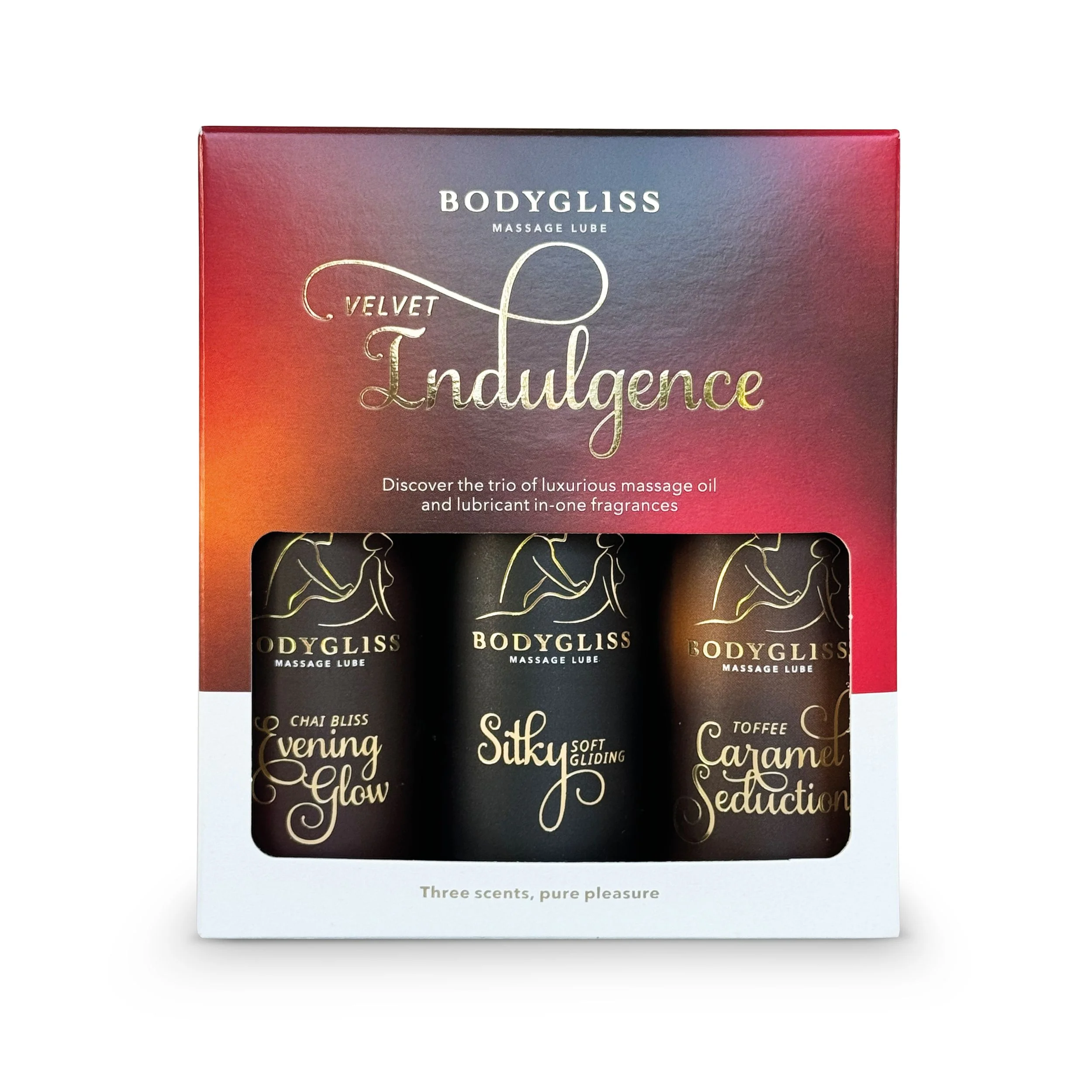 BodyGliss - Travel Edition 3-pack - Velvet Indulgence