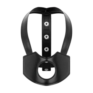 Bedroom Fantasies - Hoofd Harnas Strap-On - Zwart