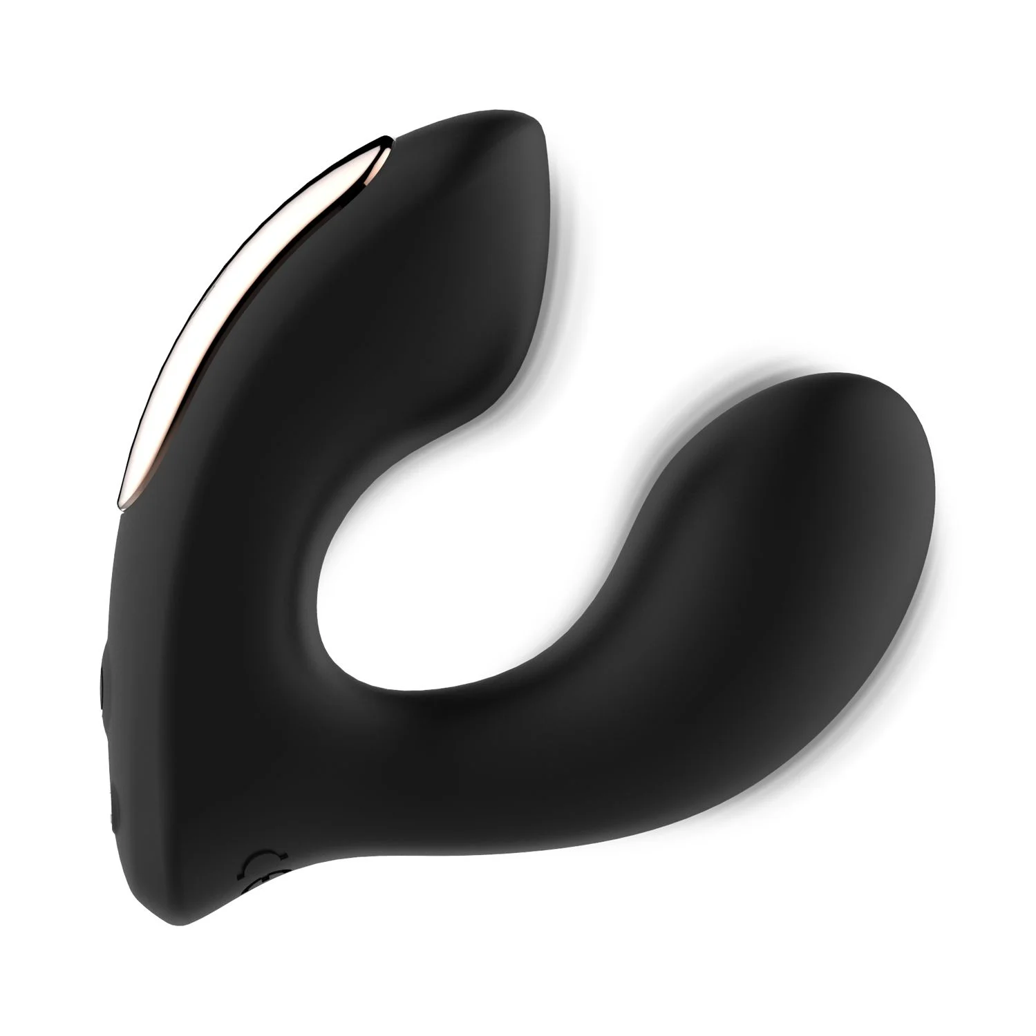 Rosy Gold – Wearable Vibrator met Luxe Oplaadcase – Zwart