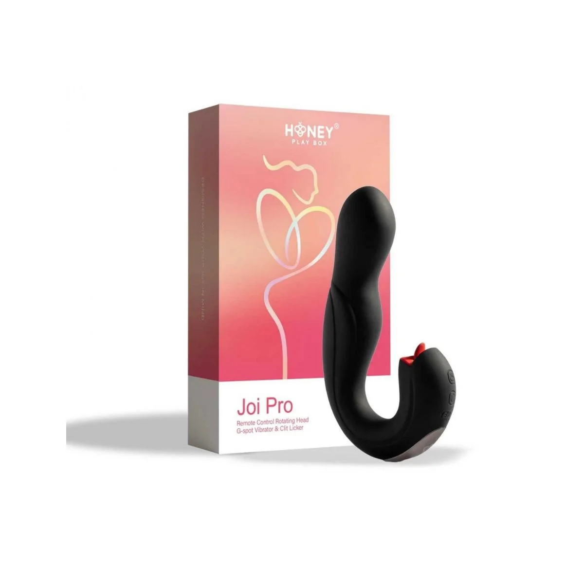 HoneyPlayBox – JOI Pro Dual Vibrator – Zwart