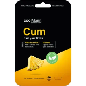 CoolMann - Cum Voedingssupplement - Ananas 60 pcs