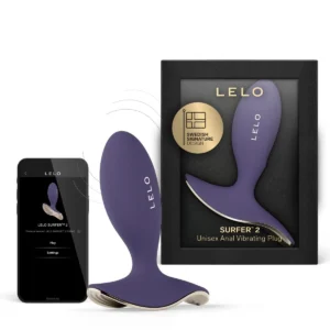 LELO - SURFER 2 Vibrerende Anaal Plug - Cyber Purple