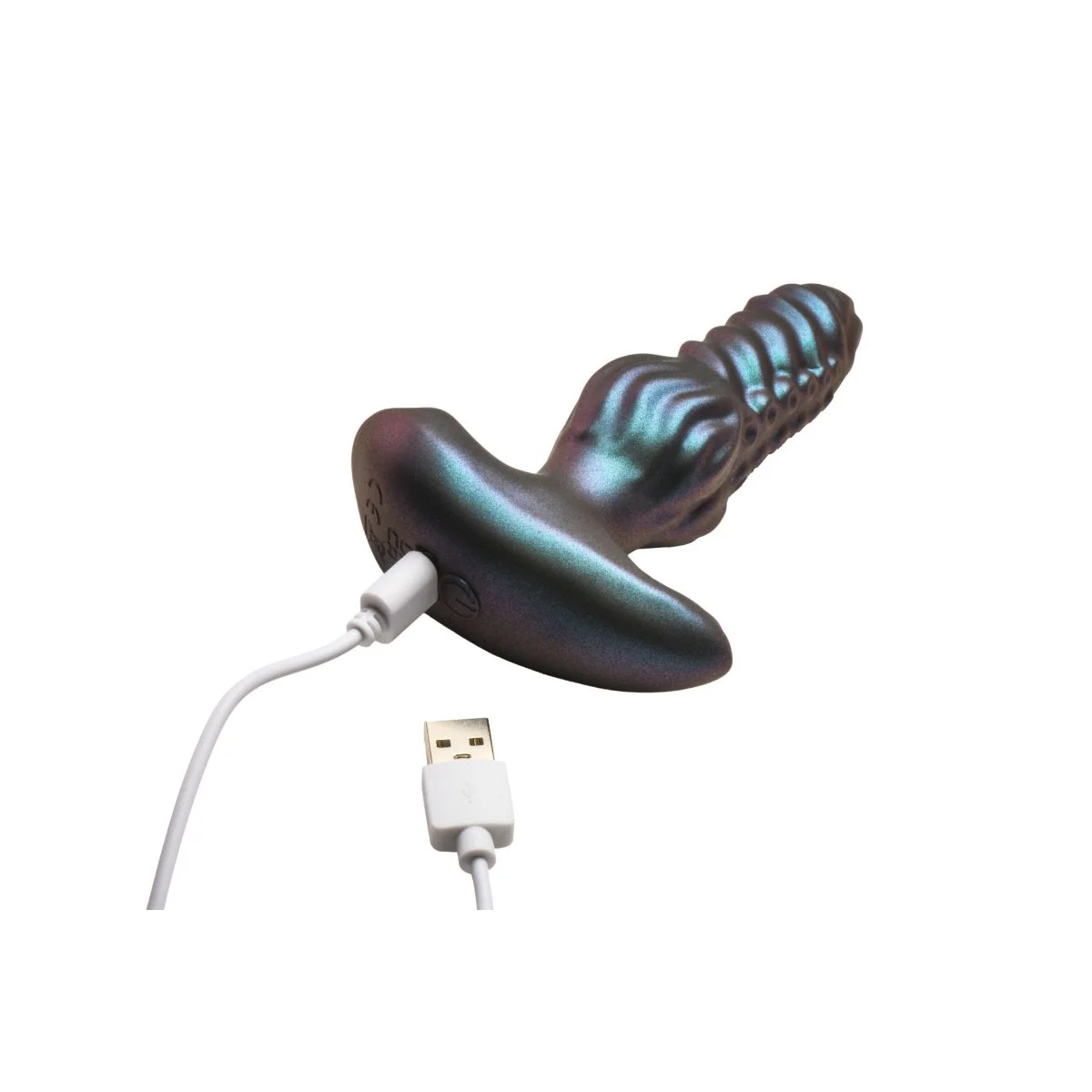 Creature Cocks - Octo-Squirm Vibrerende Anaalplug - 12,4 cm