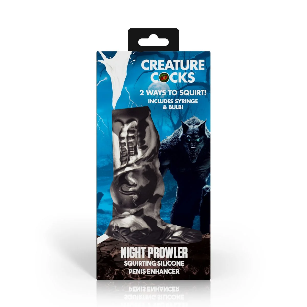 Creature Cocks - Night Prowler Squirting Penis Vergroter - 12 cm