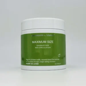 Maximizers by Viamax - Maximum Size - 60 Capsules