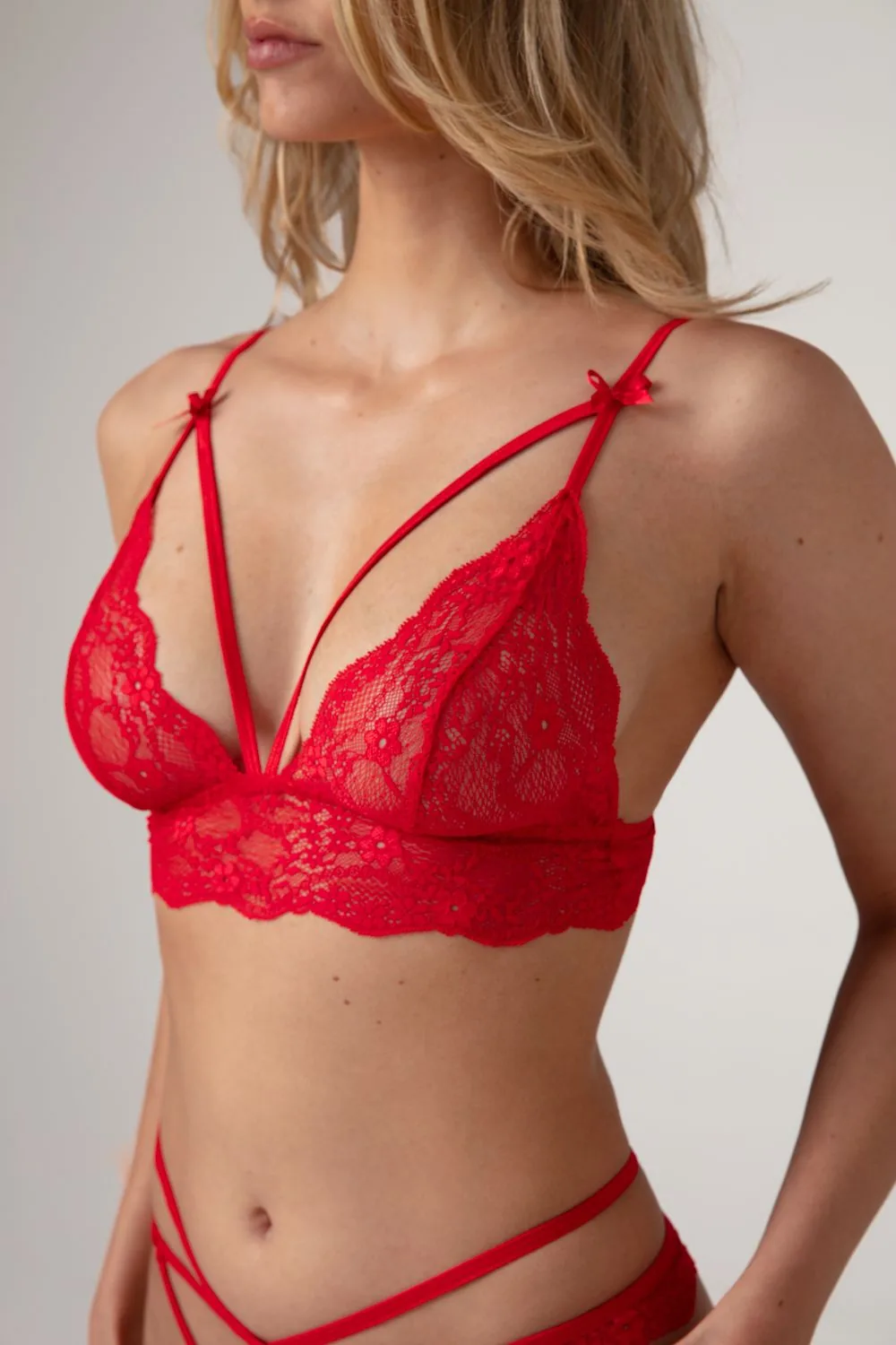 Christine - Set Marinka - rood - Afbeelding 5