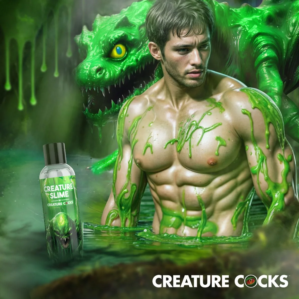 Creature Cocks - Creature Slime Glijmiddel - 237 ml - Afbeelding 9