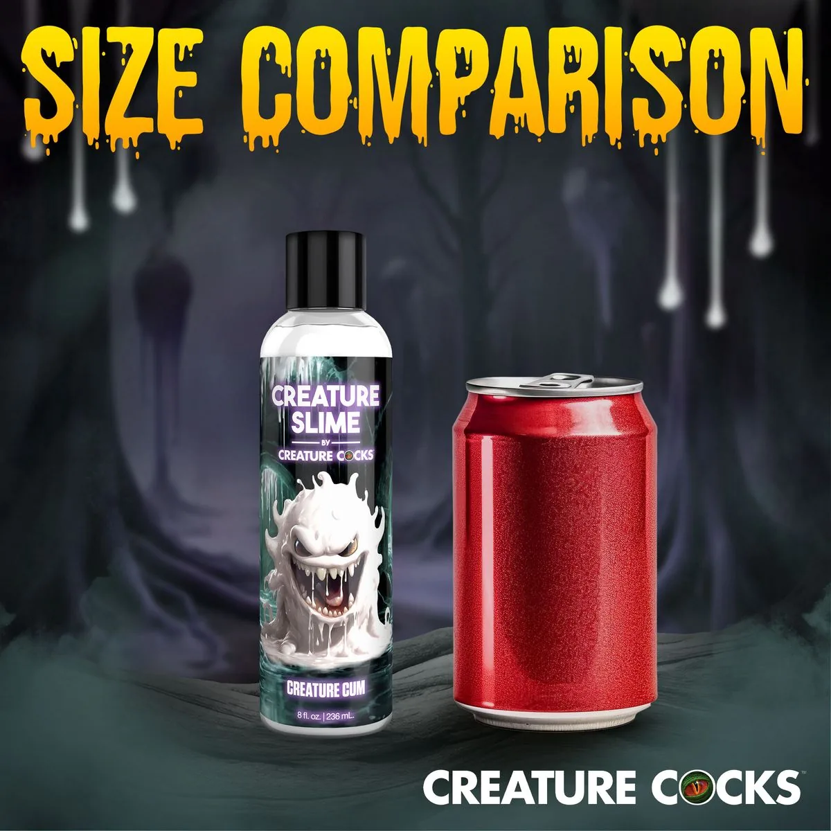 Creature Cocks - Creature Slime Creature Cum Jizz Glijmiddel - 237 ml - Afbeelding 7