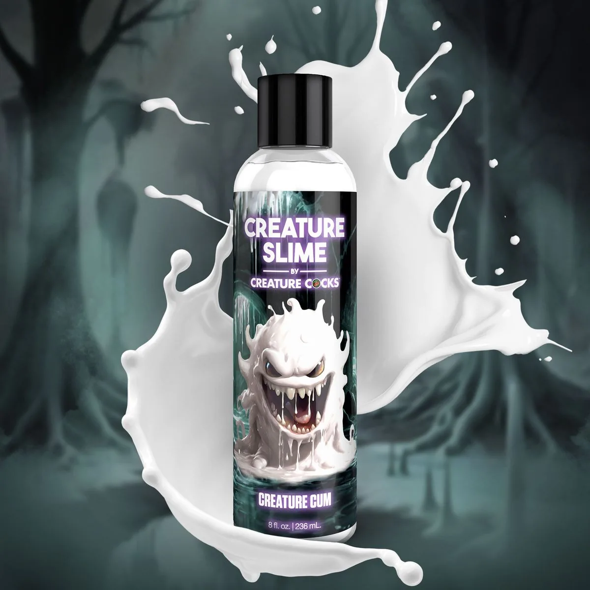 Creature Cocks - Creature Slime Creature Cum Jizz Glijmiddel - 237 ml - Afbeelding 2