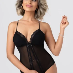 Christine - Crochless Body Krissy - Zwart