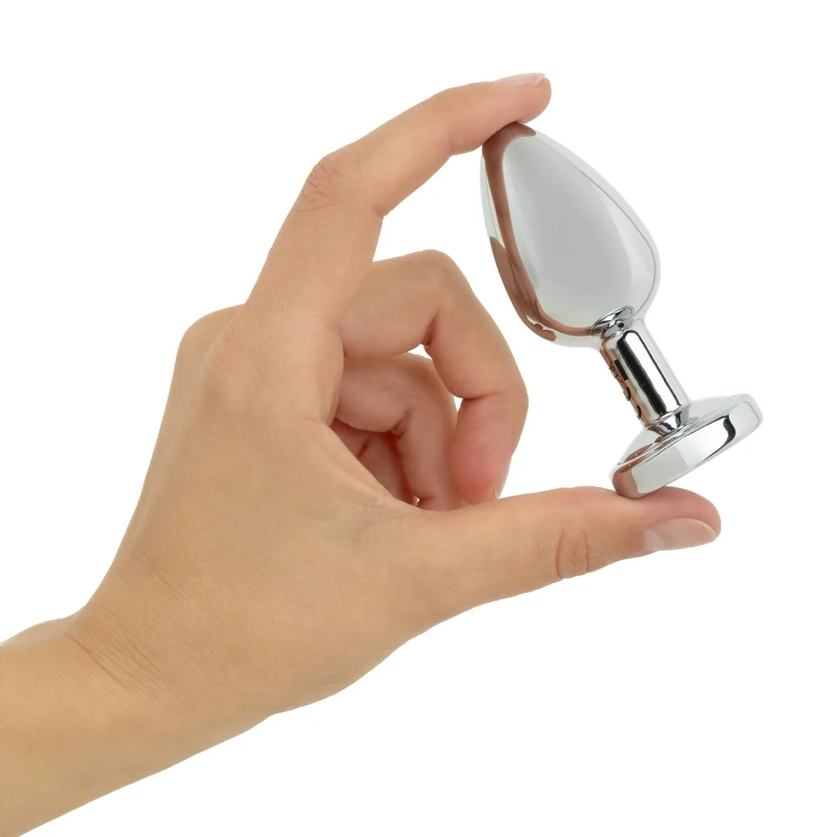 Anal Collection - Buttplug LED Medium - Zilver - Afbeelding 2