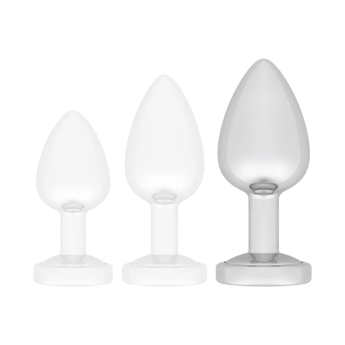 Anal Collection - Buttplug LED Large - Zilver - Afbeelding 3