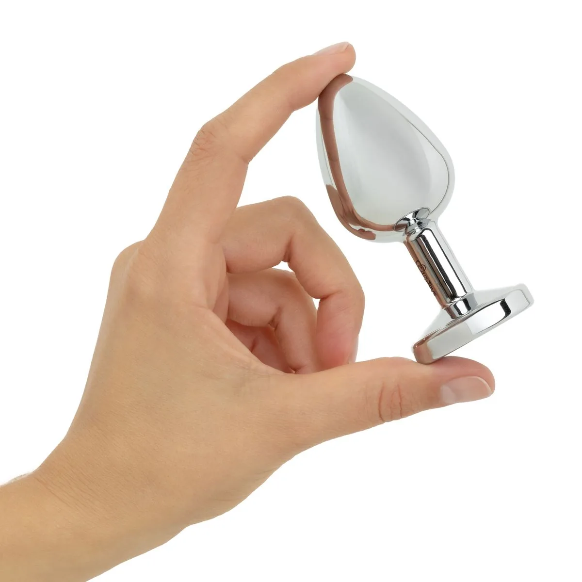 Anal Collection - Buttplug LED Large - Zilver - Afbeelding 2
