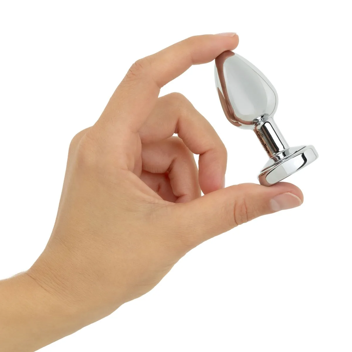 Anal Collection - Buttplug LED Small - Zilver - Afbeelding 2