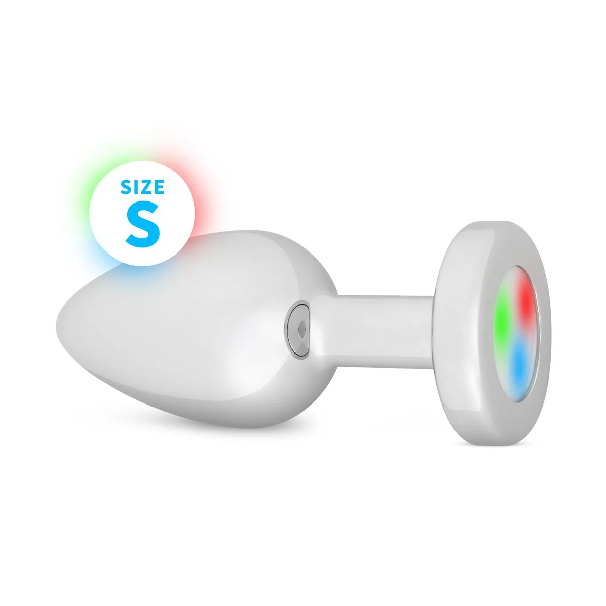 Anal Collection - Buttplug LED Small - Zilver