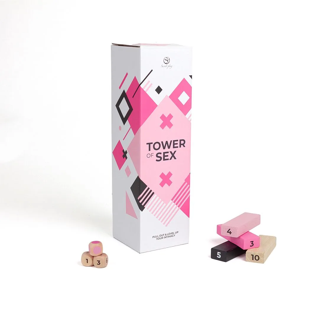 Secret Play - TOWER OF SEX Torenspel - 48 Blokjes - Afbeelding 2