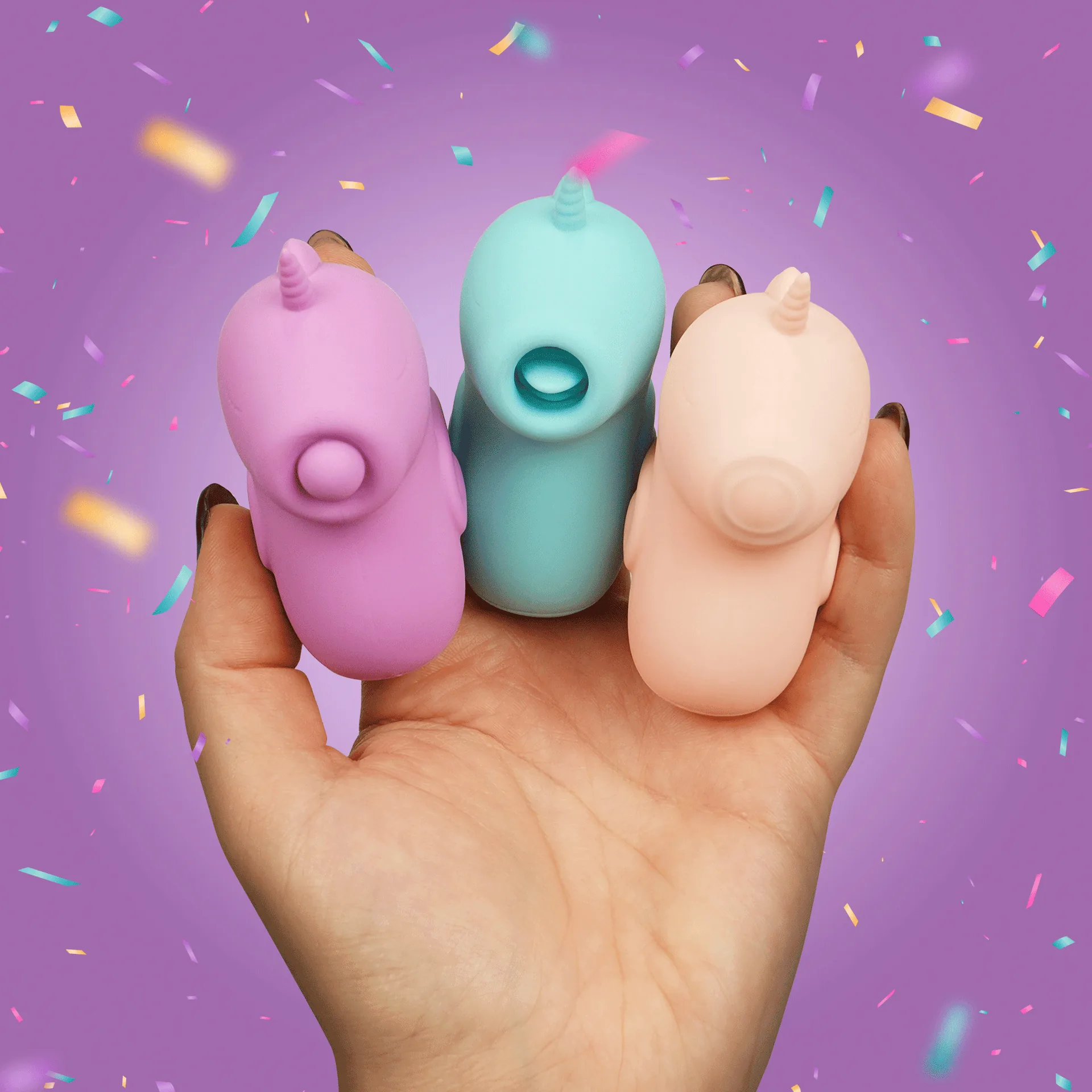Unihorn - Finger Vibe Vingervibrator - Tip N Tease - Afbeelding 4