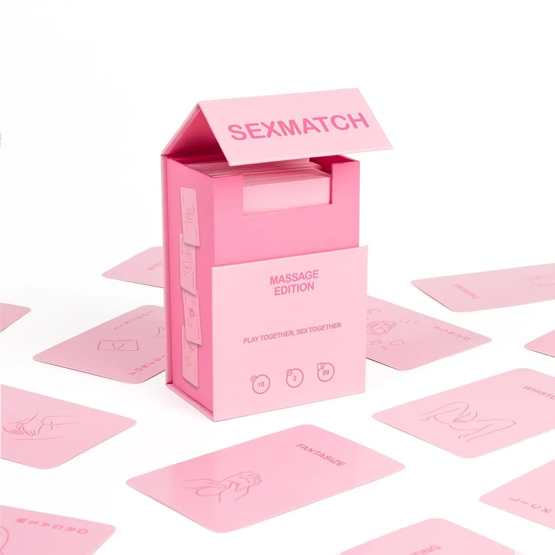 Secret Play - SEXMATCH MASSAGE EDITION Kaartspel - 89 Kaarten - Afbeelding 2