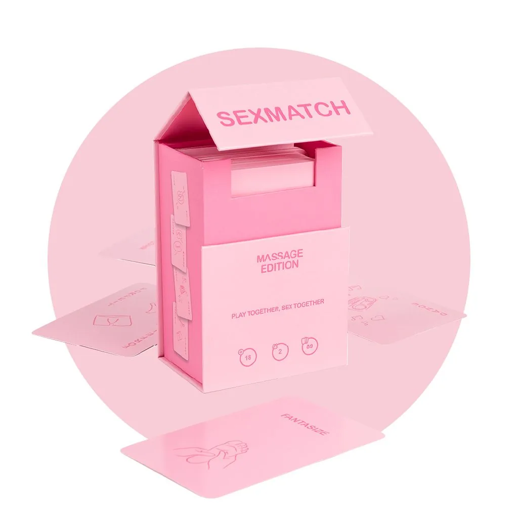 Secret Play - SEXMATCH MASSAGE EDITION Kaartspel - 89 Kaarten