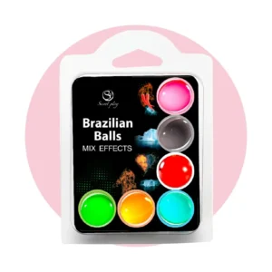 Secret Play - Brazilian Balls Mixed Effects - 6 Massage Balls