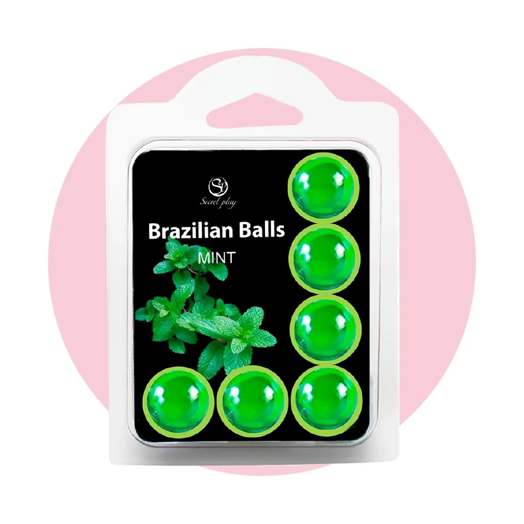 Secret Play - Brazilian Balls Mint - 6 Massage Balls