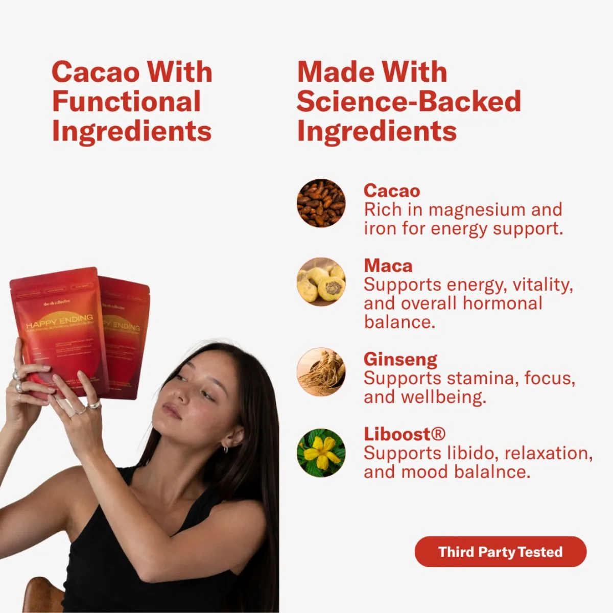 The Oh Collective - Happy Ending Cacao - 120 g - Afbeelding 6
