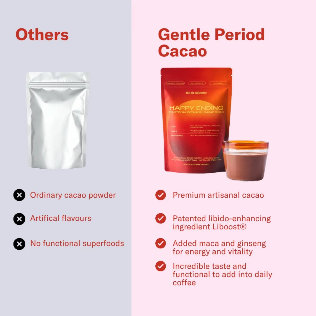 The Oh Collective - Happy Ending Cacao - 120 g - Afbeelding 7