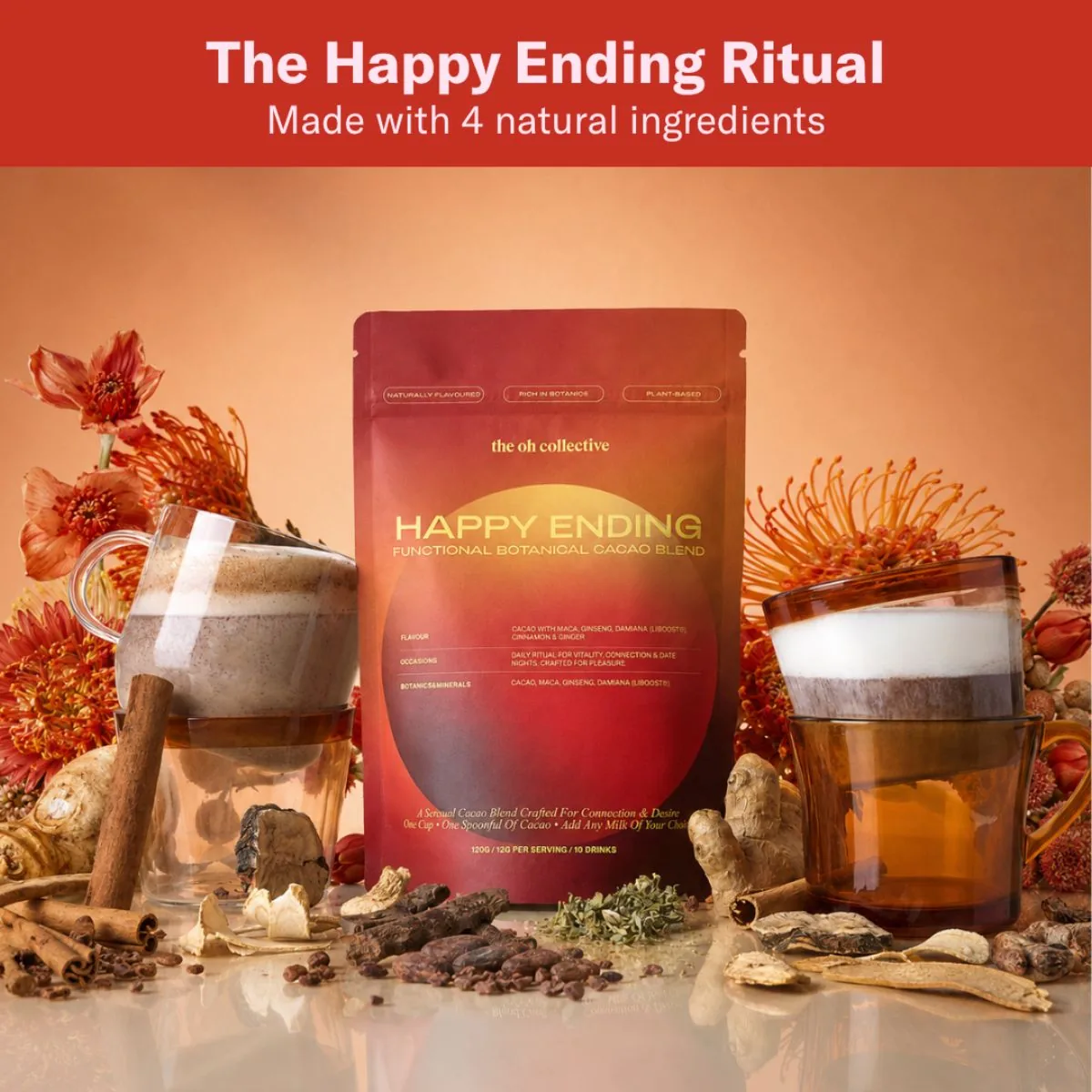 The Oh Collective - Happy Ending Cacao - 120 g - Afbeelding 5