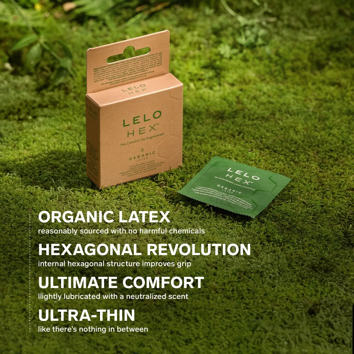 LELO - HEX Organic Condooms - 12 Stuks - Afbeelding 3