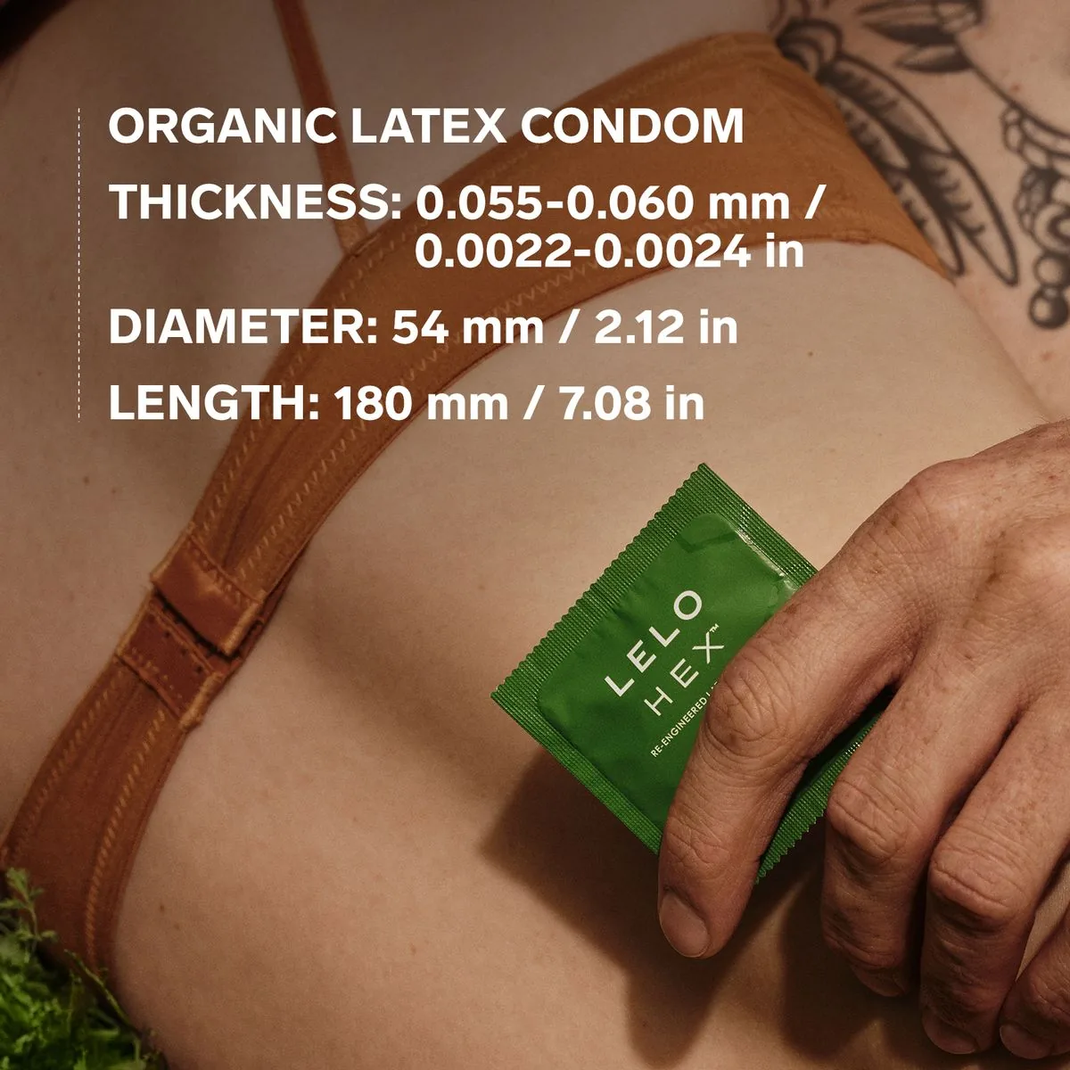 LELO - HEX Organic Condooms - 12 Stuks - Afbeelding 4