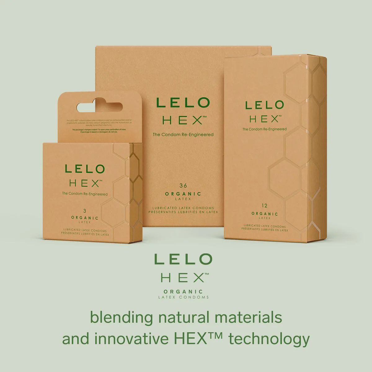 LELO - HEX Organic Condooms - 12 Stuks - Afbeelding 5