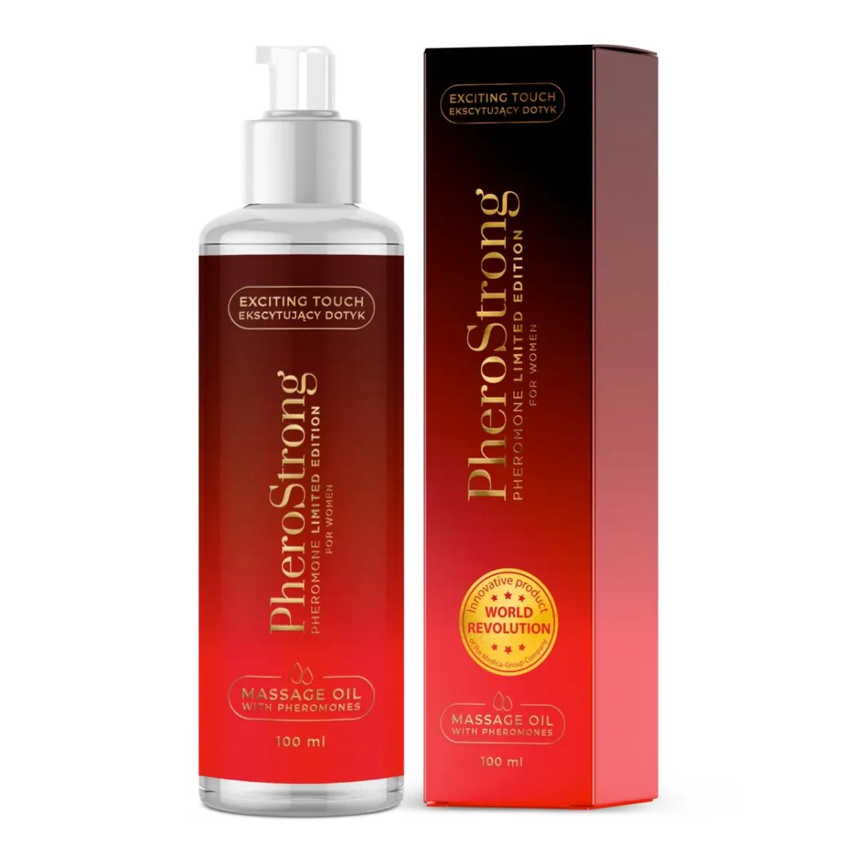 PheroStrong - Limited Edition Women Massageolie - 100 ml