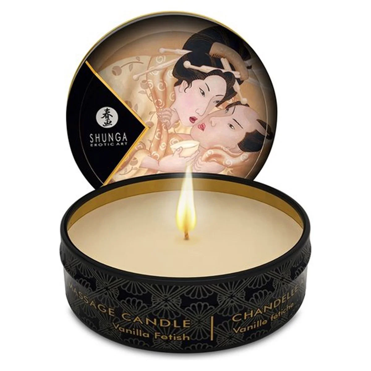 Shunga - Massagekaars Vanilla Fetish/Desire - 30 ml