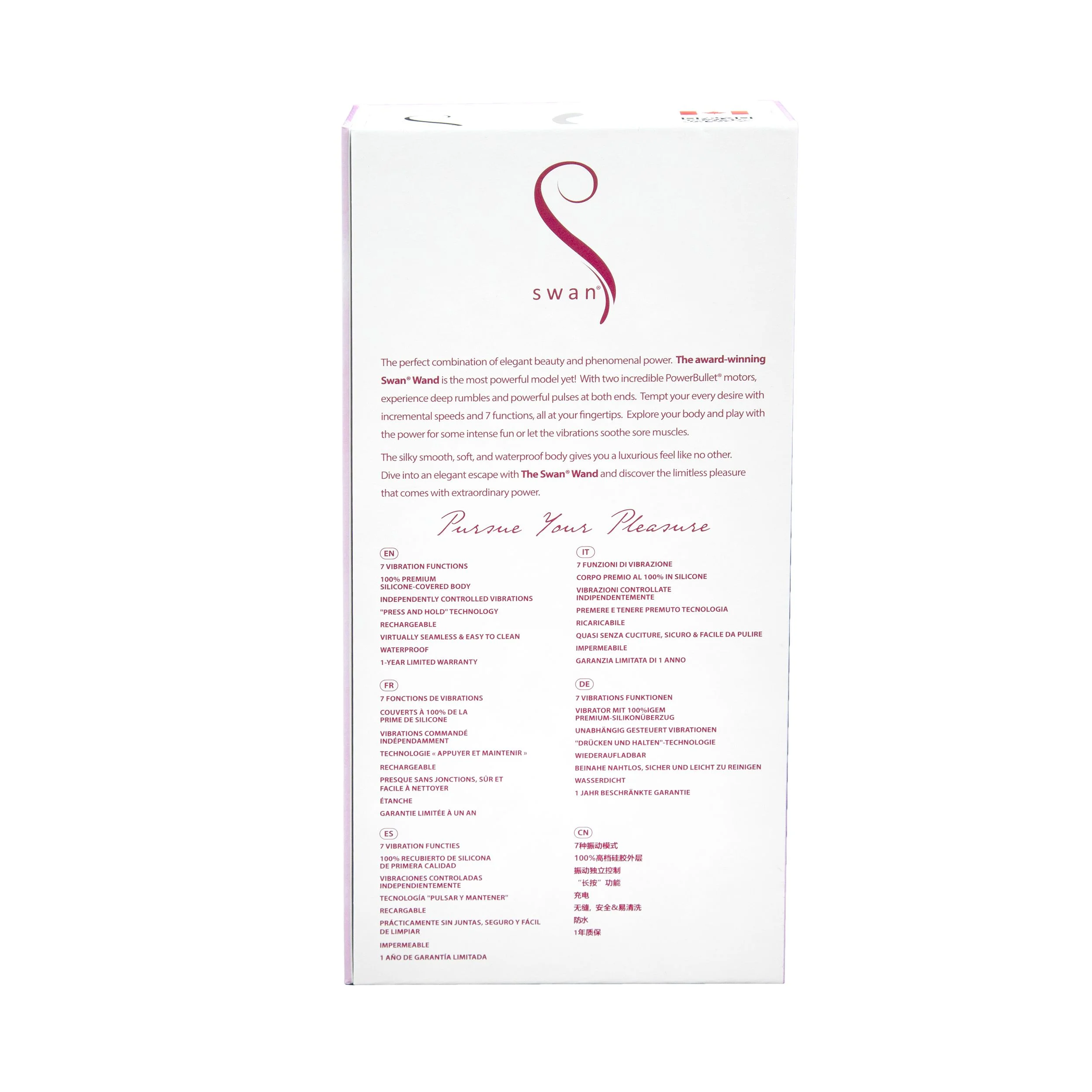 Swan Wand Vibrator - Roze