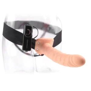 Holle Strap-On Harnas met Vibrator - 20 cm