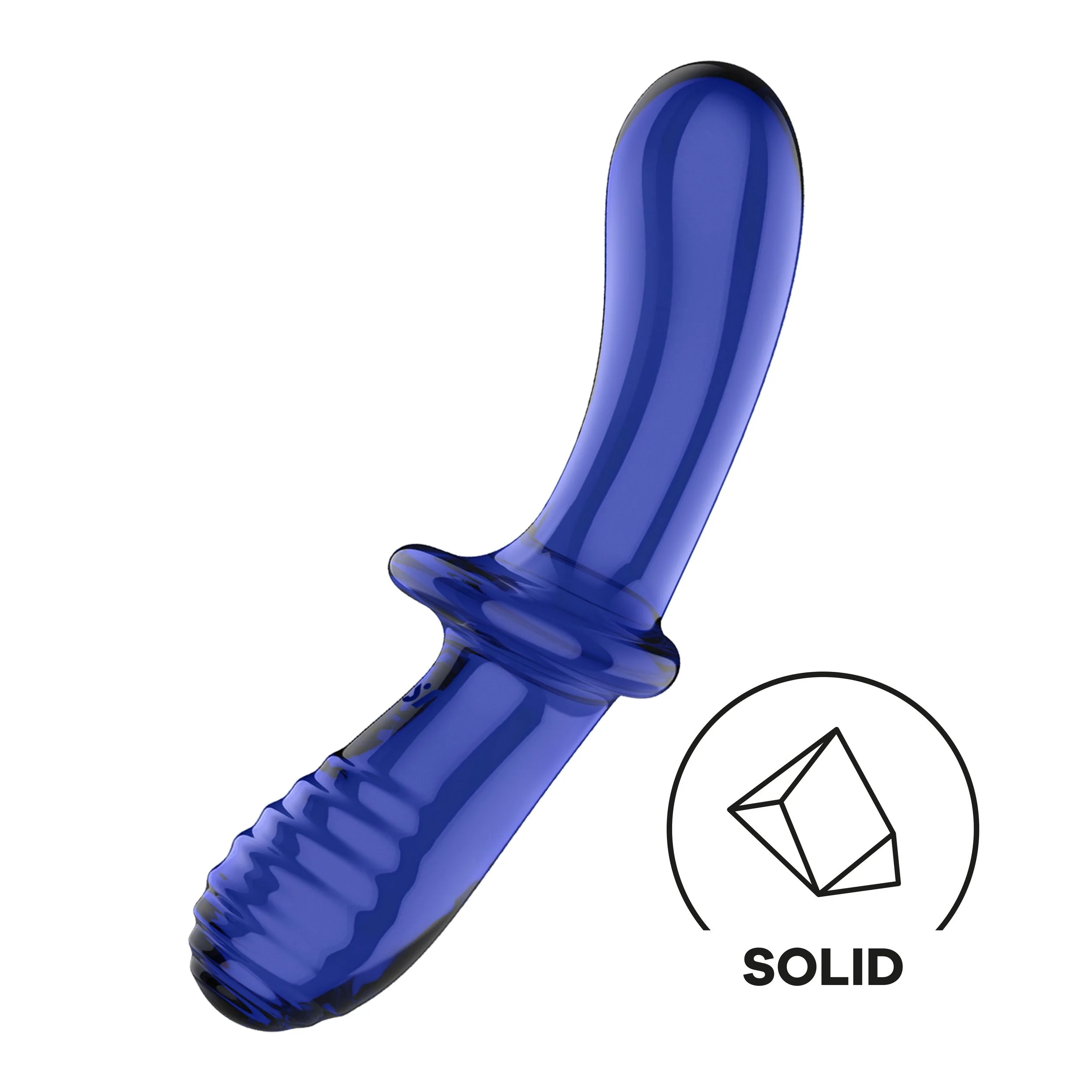 Satisfyer Double Crystal β Lichtblauw