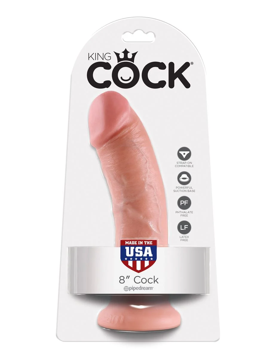 King Cock Realistische Dildo Met Zuignap - 18 cm