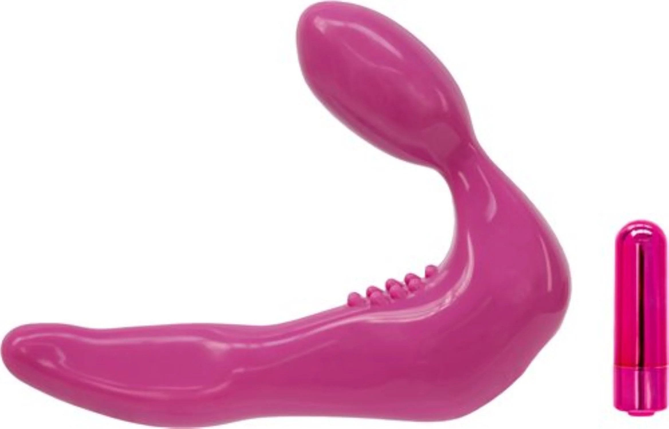Infinity Vibrerende Strapless Strap-On- Roze