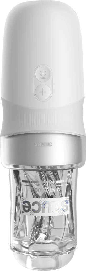 Sauce - Extra Sauce Automatische Masturbator - Wit