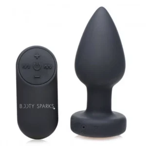 Vibrerende Buttplug Met LED-licht - Medium
