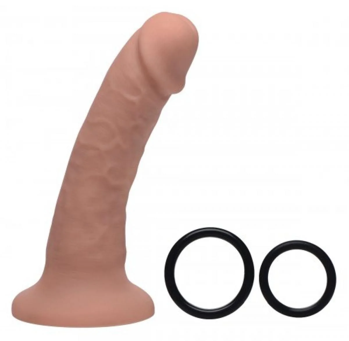 Seducer Siliconen Dildo Met Harnas - 18 cm