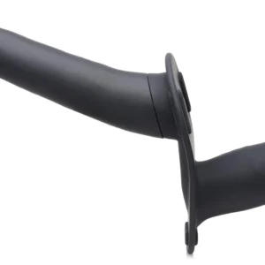 Power Pegger Dubbele Strap-On Vibrator - Zwart