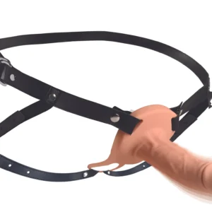 Realistische Vibrerende Siliconen Penis Sleeve - Beige