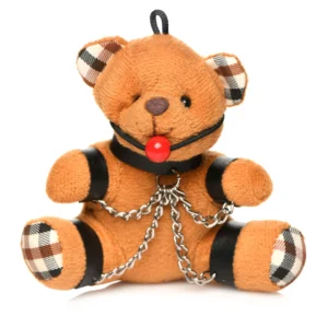Master Series - Gagged Teddy Bear Sleutelhanger